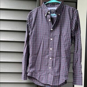 Men”s Plaid Button-Down Shirt